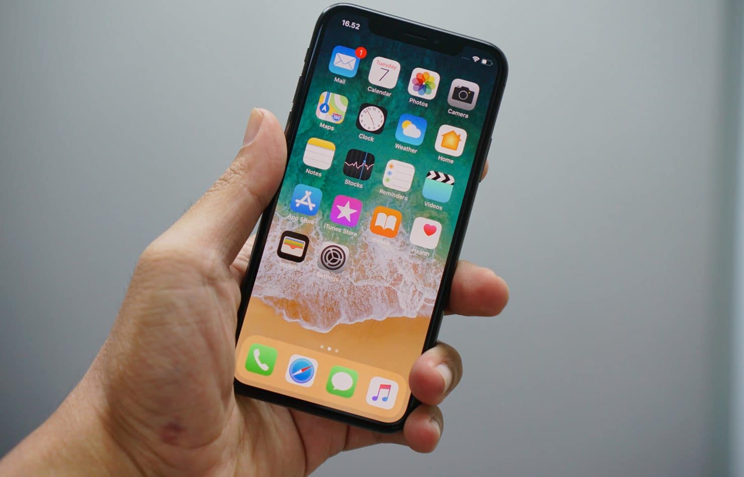 iPhone with Haptic Touch